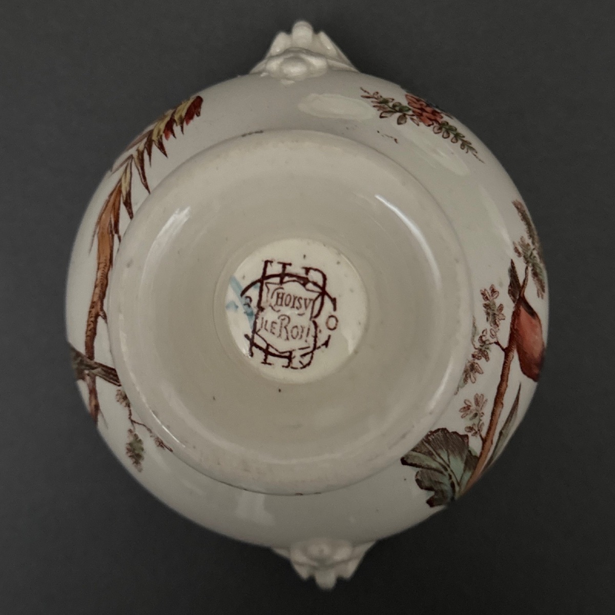 19-piece Choisy-le-roi Dinner Service With Bird And Naturalist Decoration-photo-1