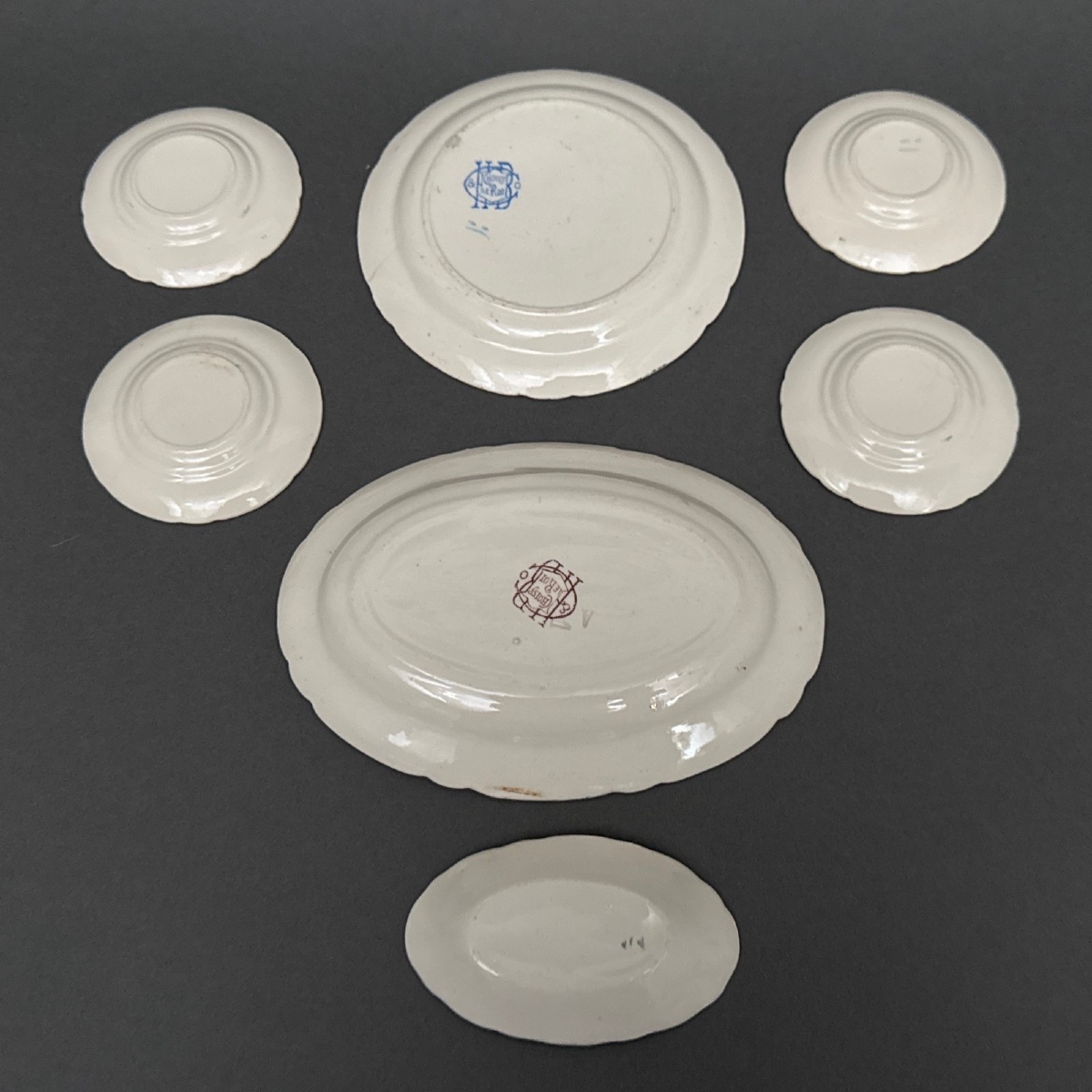 19-piece Choisy-le-roi Dinner Service With Bird And Naturalist Decoration-photo-6