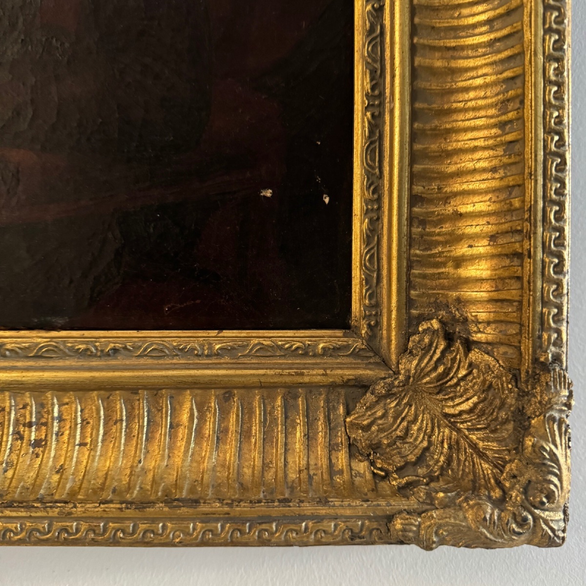 Portrait fin XIXe représentant une femme à la coiffe et à la dentelle -photo-4