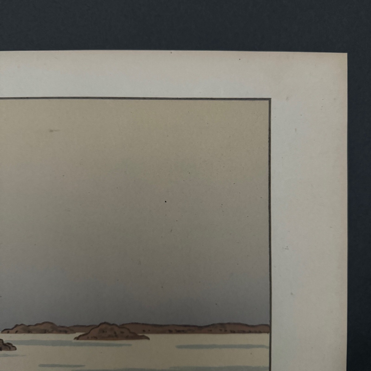 Lithograph By Henri Rivière, The Magic Of The Hours - The Calm-photo-1