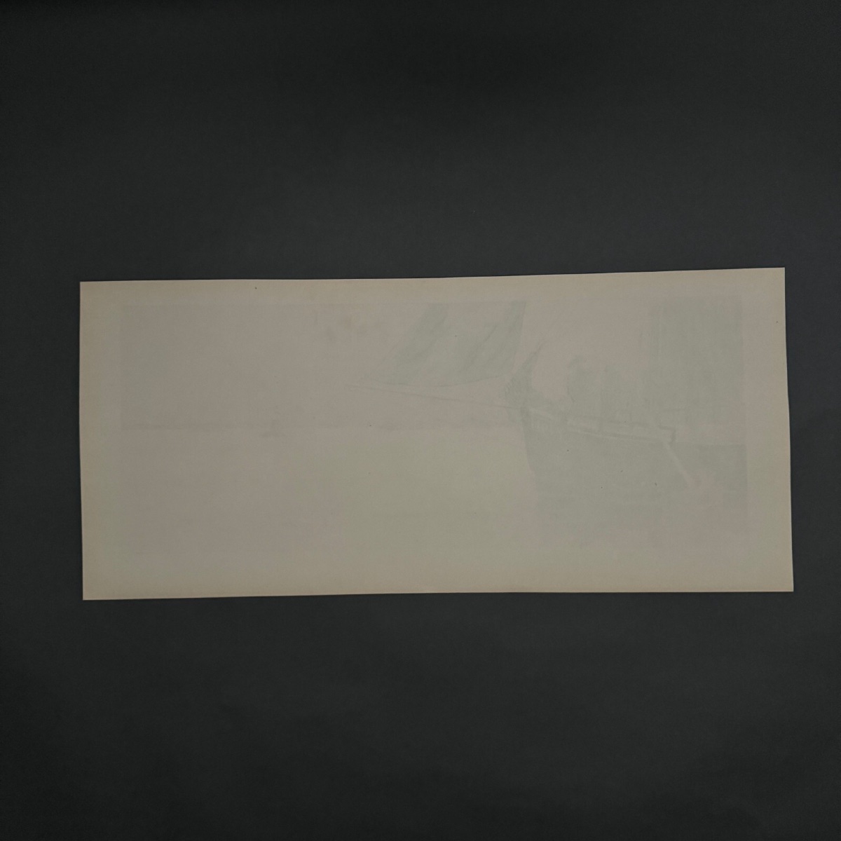 Lithograph By Henri Rivière, The Magic Of The Hours - The Calm-photo-4