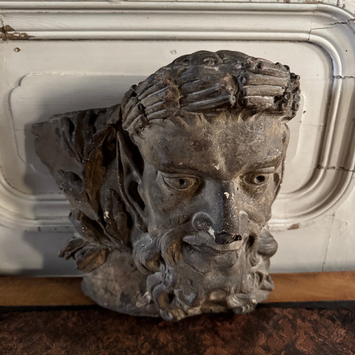 Plaster Sculpture Of A Figure In The Antique Style By Charles Filleul, 20th Century -photo-2