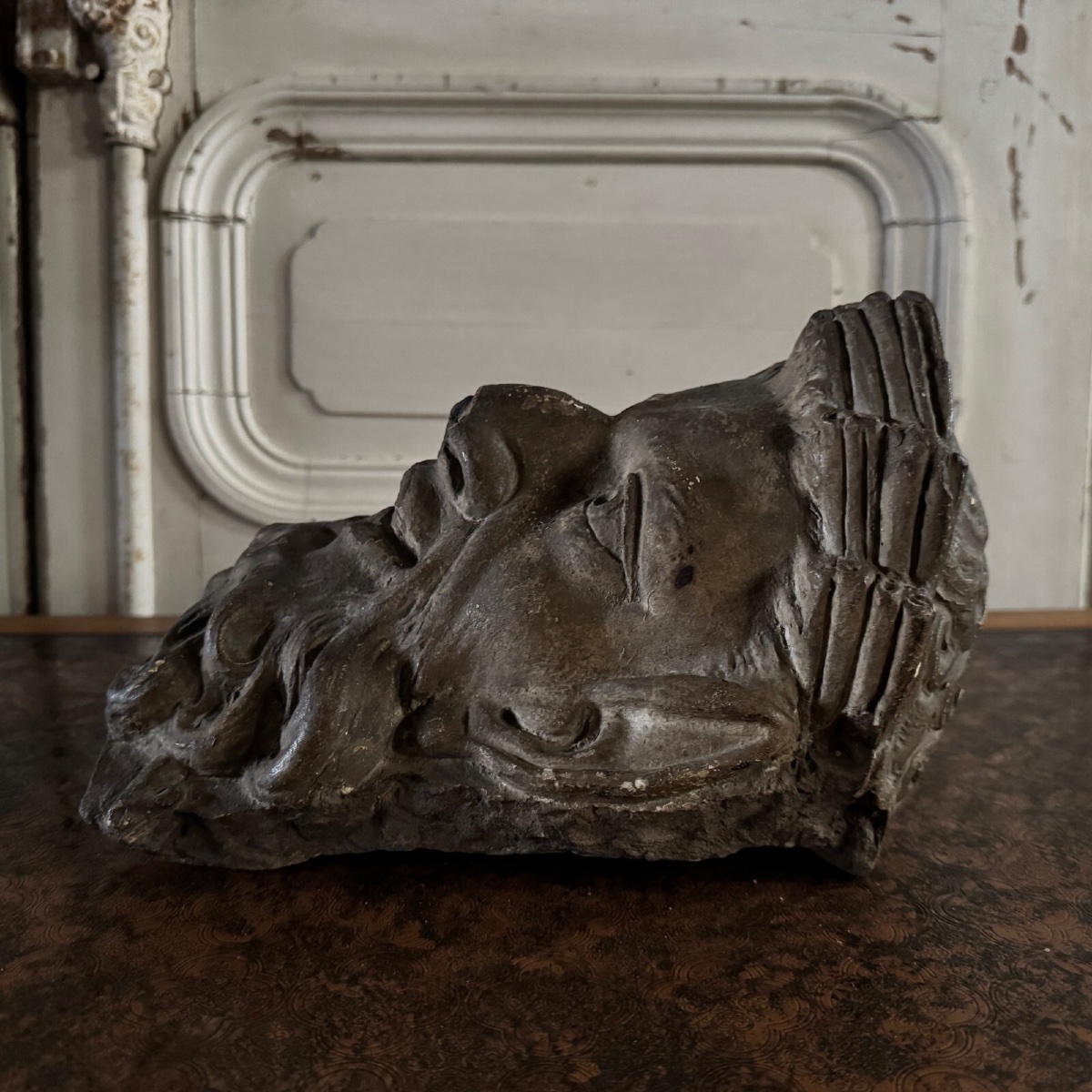 Plaster Sculpture Of A Figure In The Antique Style By Charles Filleul, 20th Century -photo-2