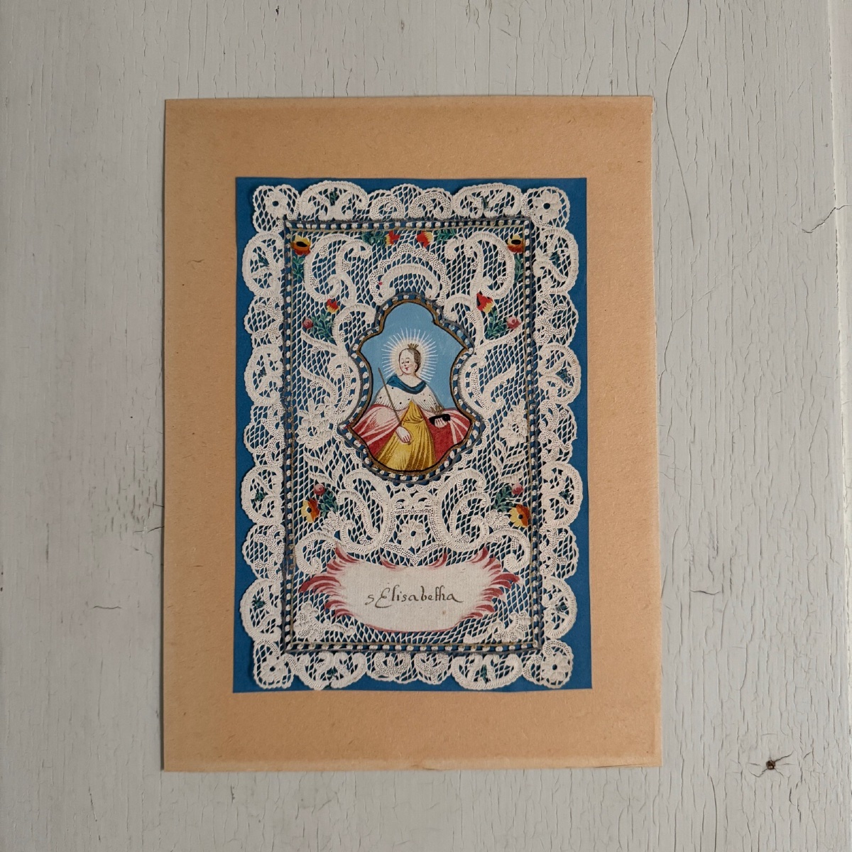 Conventual Canivet, Early 18th Century, Depicting Saint Elizabeth -photo-3