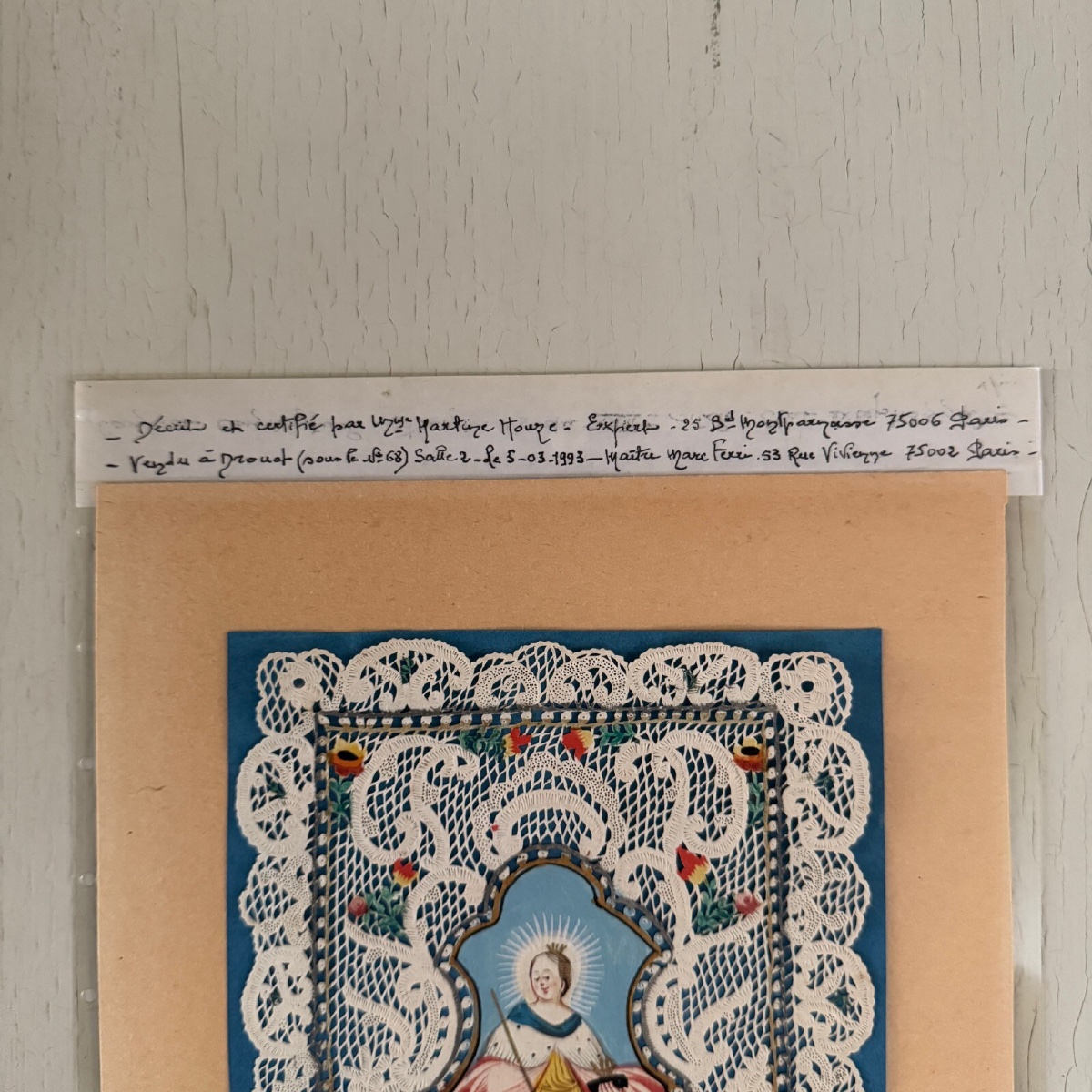 Conventual Canivet, Early 18th Century, Depicting Saint Elizabeth -photo-4