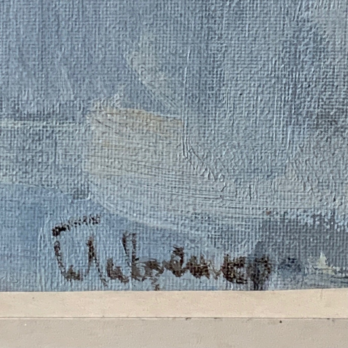 Huile sur Isorel 1960 représentant des patineuses à glace et des juges -photo-4