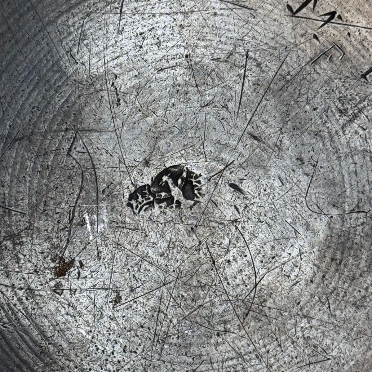 Pair Of 18th-century Pewter Plates Bearing Hallmarks -photo-3