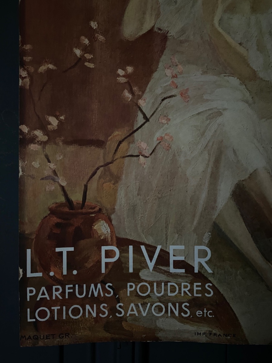 Vintage Advertisement For Lt Piver Perfumes, Powders, Lotions, And Soaps For Women, Circa 1900-photo-2
