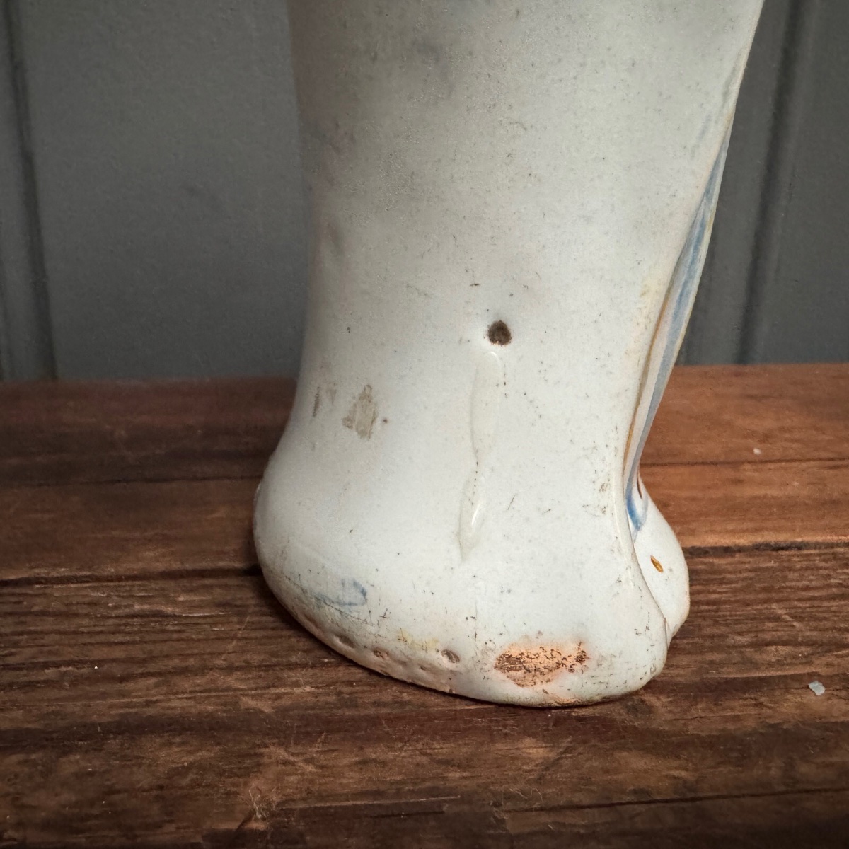 18th-century Nevers Faience Virgin And Child -photo-4