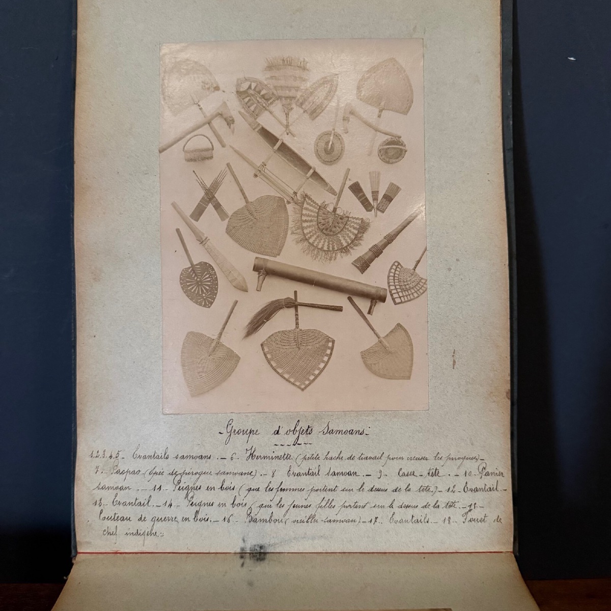 Album 29 photos Mataafa Samoa missionnaire scènes guerrières-photo-2