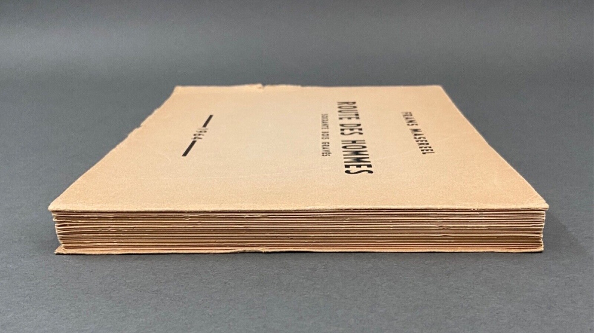 Route des Hommes Soixante Bois Gravés par Frans Masereel 1964 n°44 Zurich-photo-3