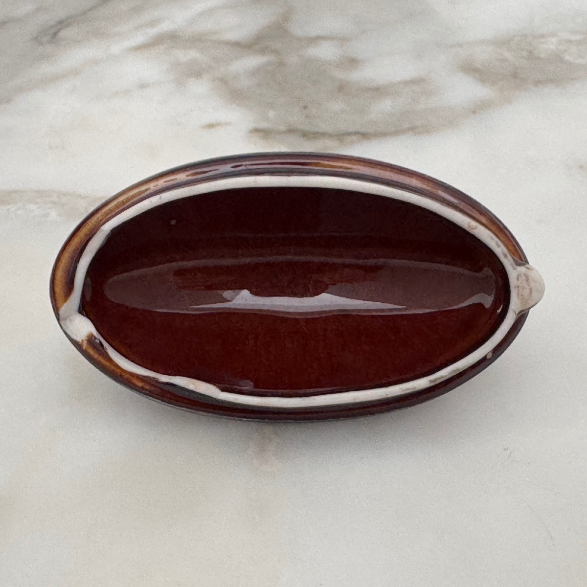 Théière anglaise Lenox Art Nouveau monture en métal -photo-3