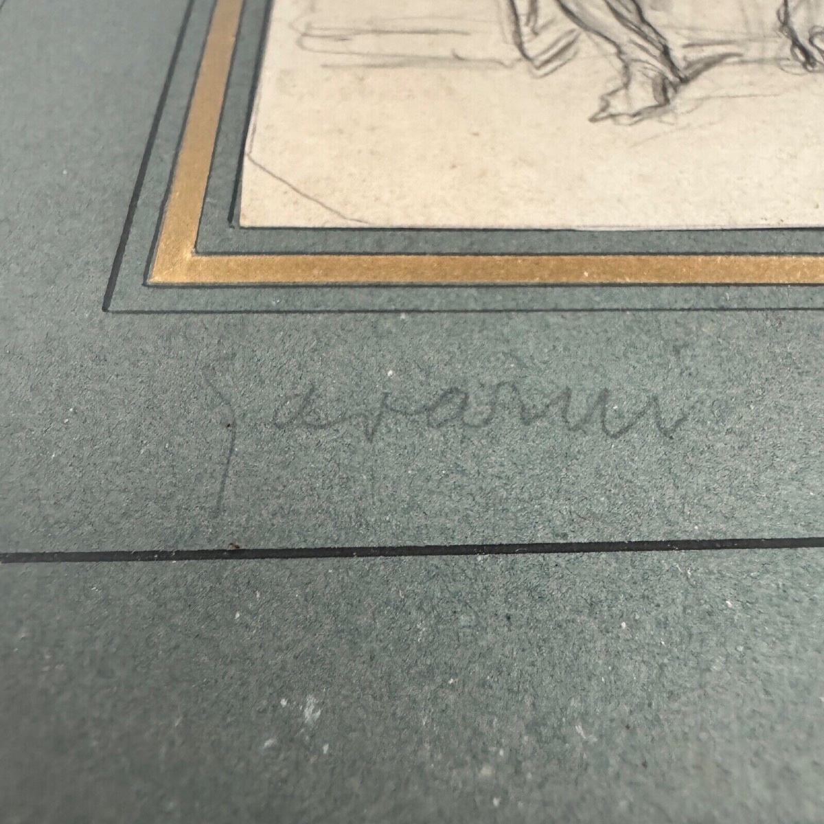 Dessin de Alexandre Dumas père par Paul Gavarni -photo-3