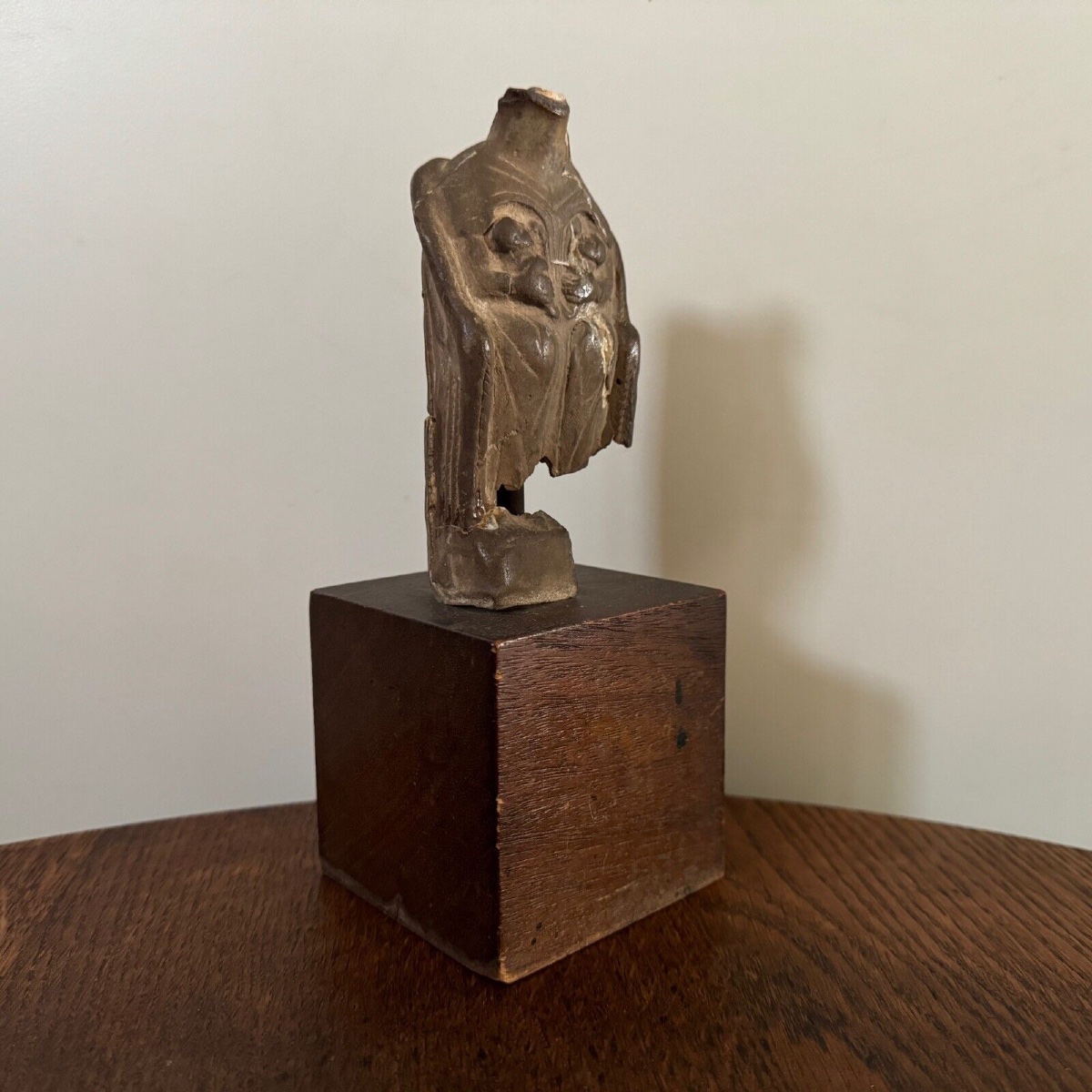 Buste à l'Antique par Ch. Filleul plâtre d'atelier patiné XXe-photo-2