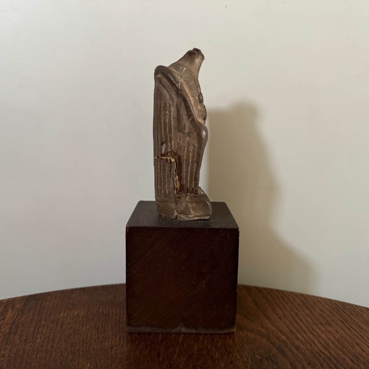 Buste à l'Antique par Ch. Filleul plâtre d'atelier patiné XXe-photo-3