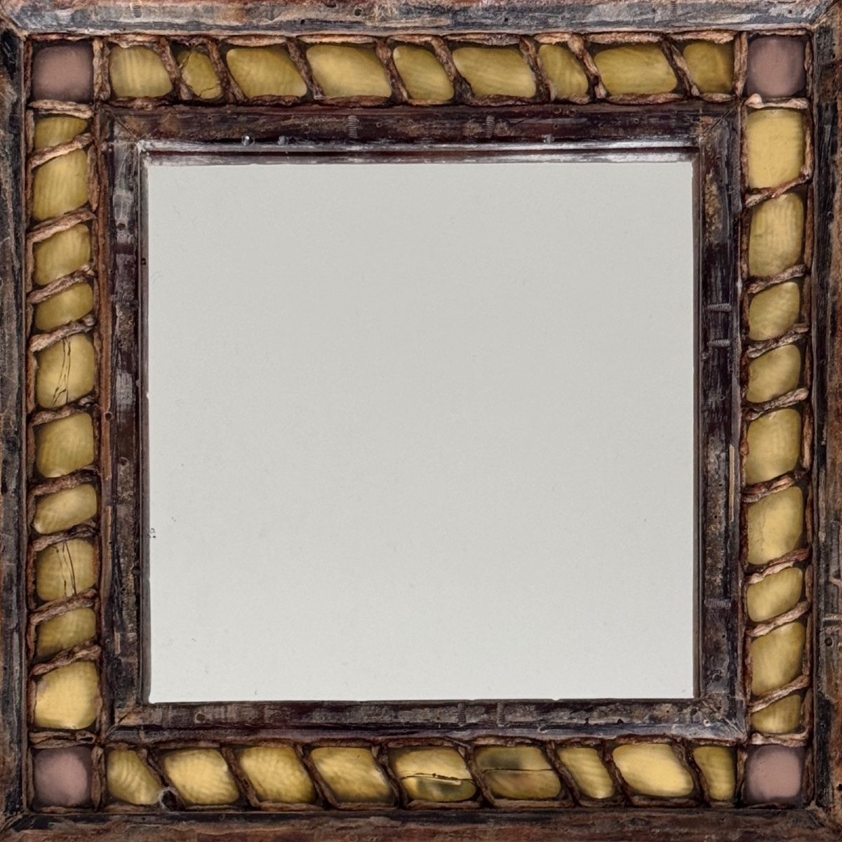 20th Century Mazarin Mirror By Henry Bernard, Student Of Line Vautrin, Talosel -photo-3