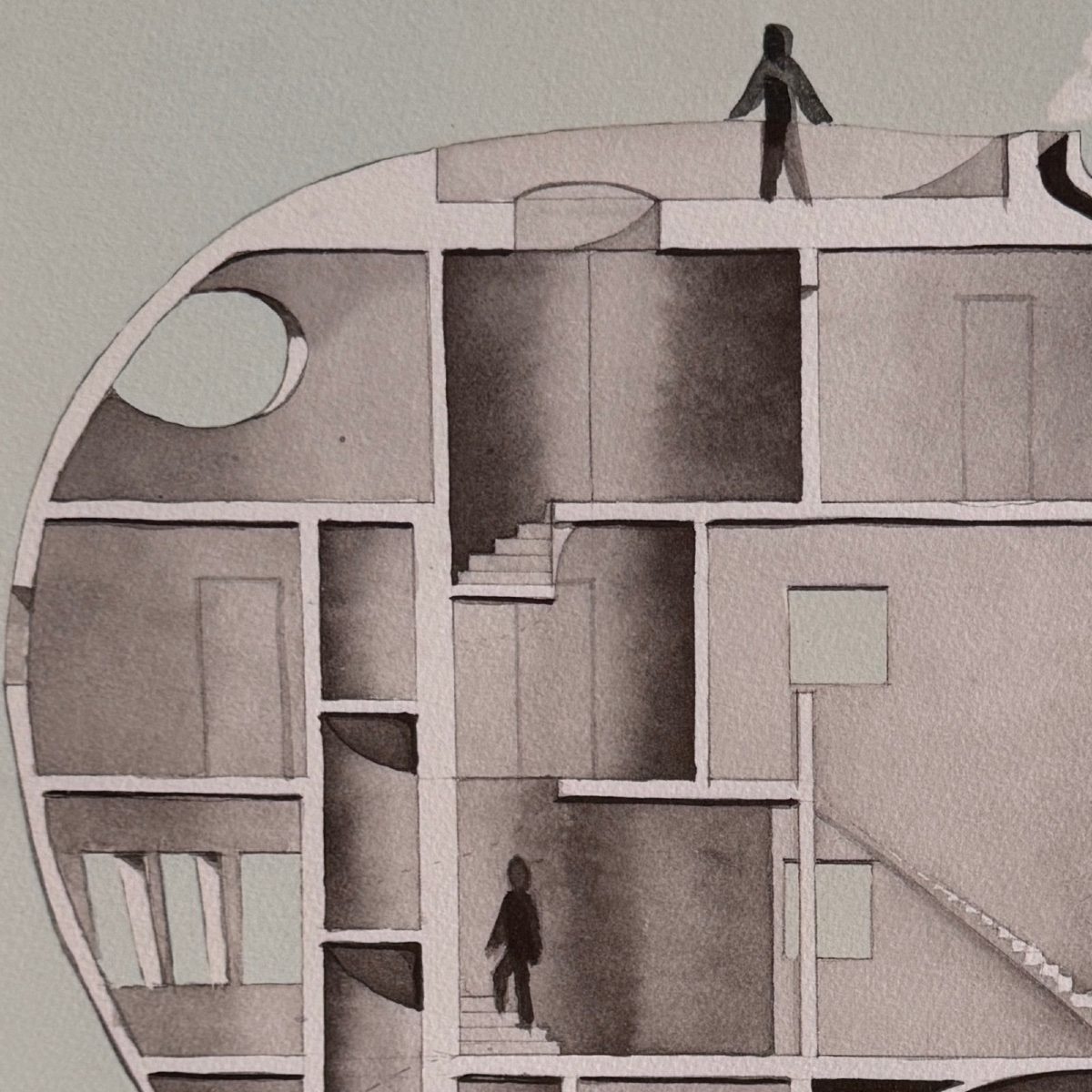 Lithograph By François-xavier Lalanne, The New Builders -photo-1