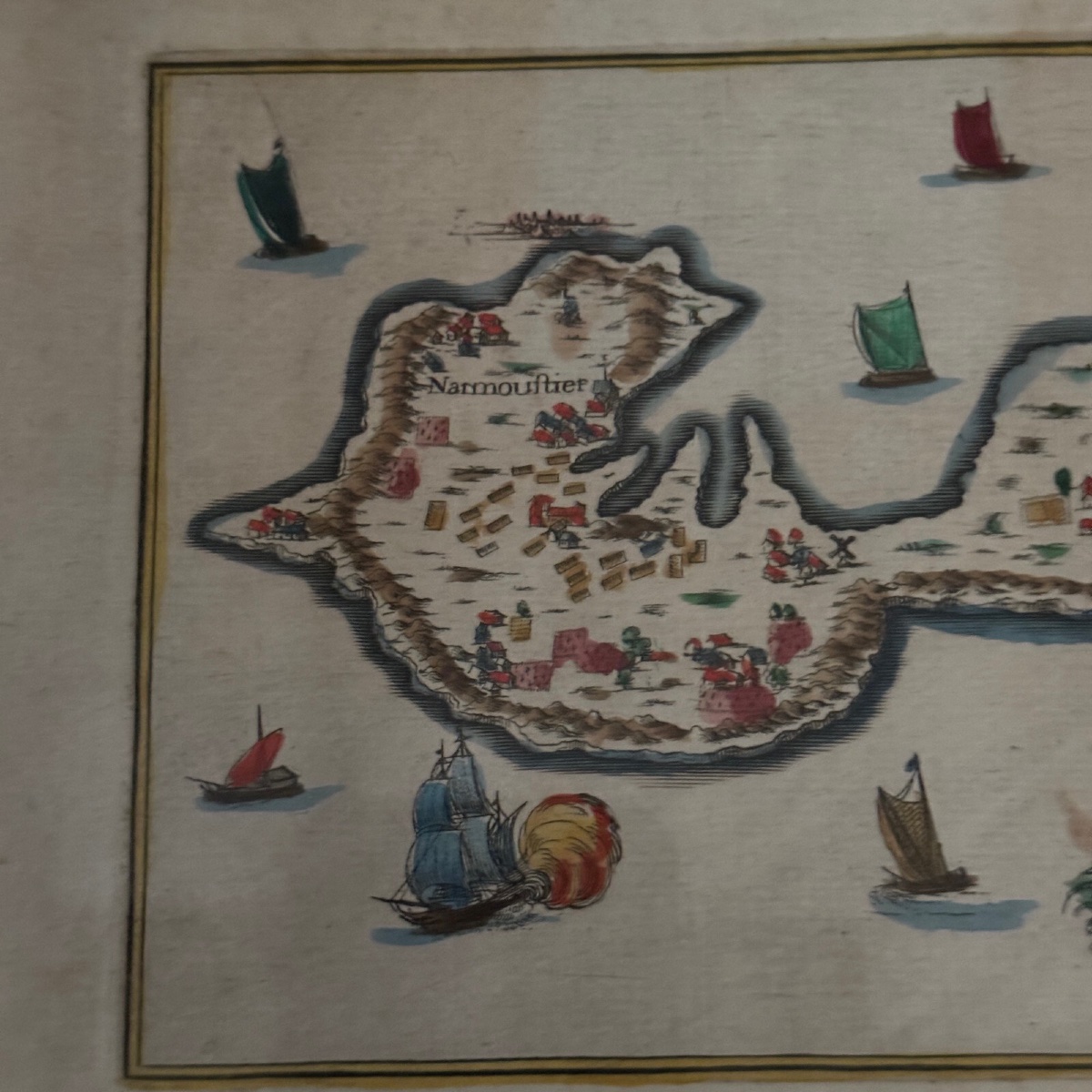 Gravure Isle de Noirmoultier par Christophe Tassin 1634-photo-4