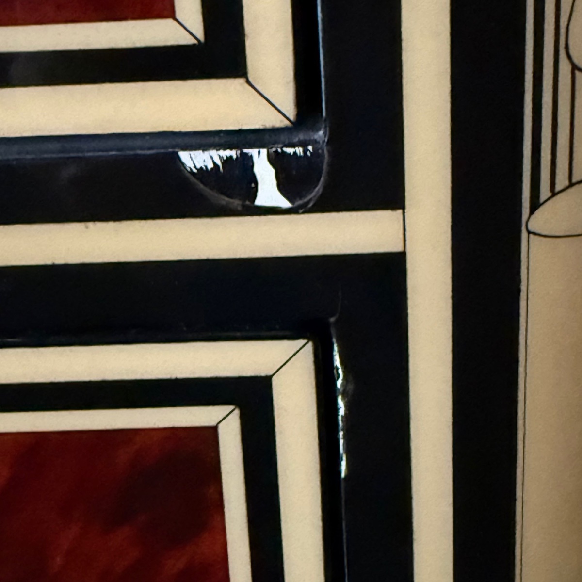 Pair Of Jansen Chests Of Drawers, Circa 1960, With Bronze Handles-photo-7