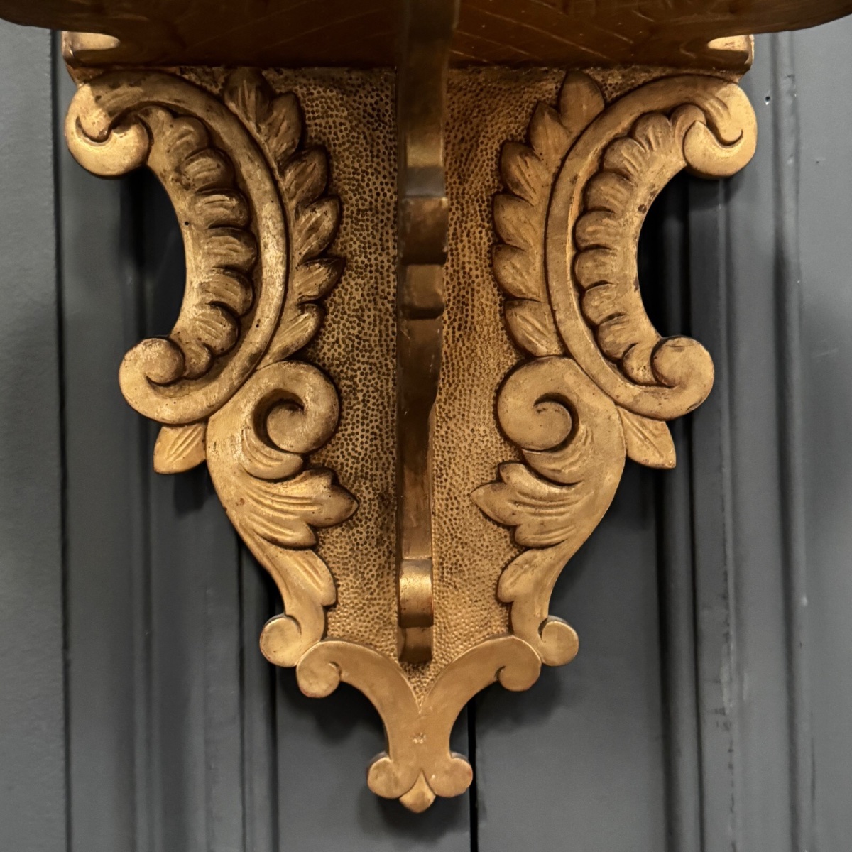 19th Century Carved Gilt Wood Ottoman Shelf -photo-2