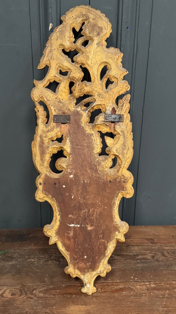 19th Century Carved Gilt Wood Ottoman Shelf -photo-8