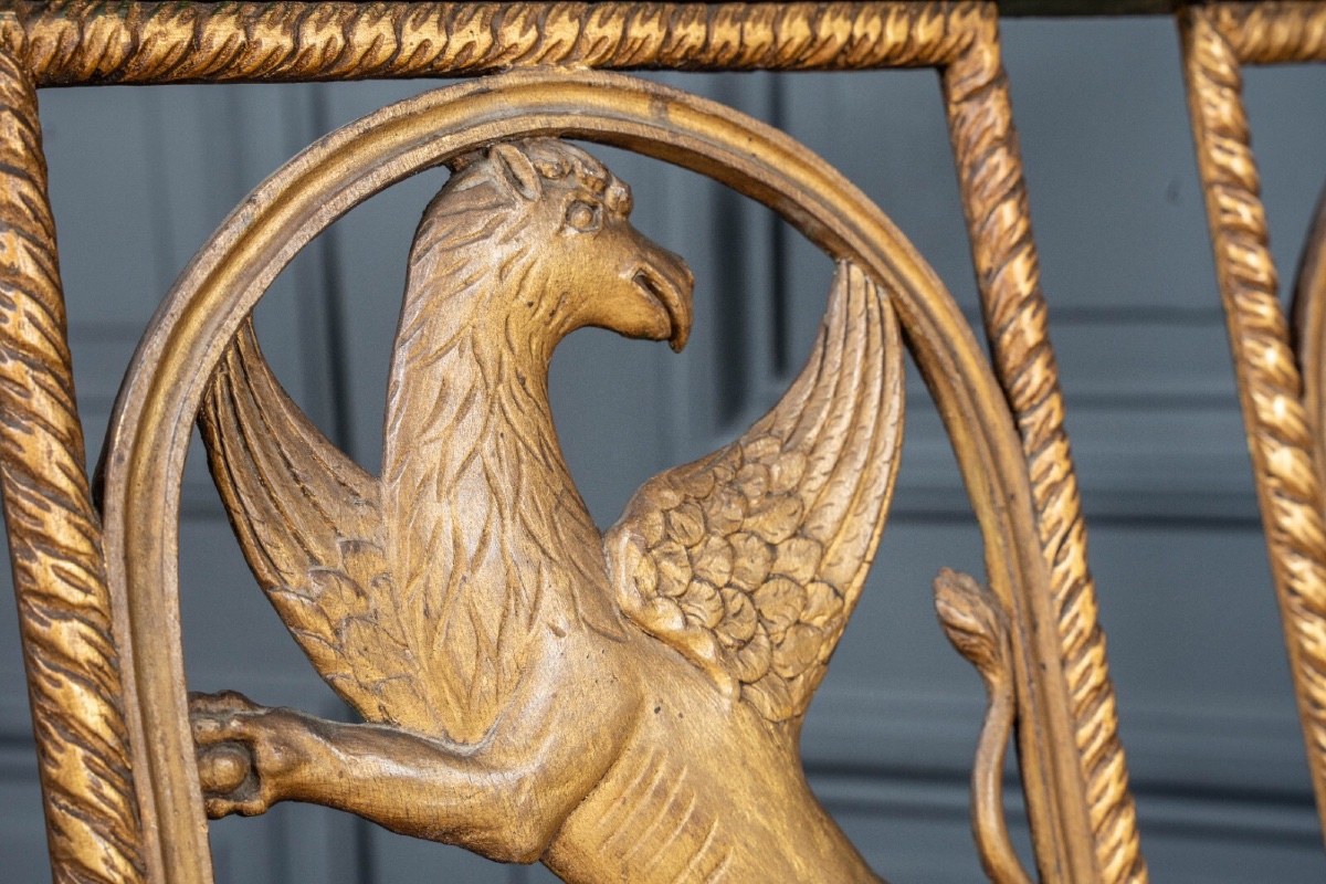 Chaise Longue, Récamier Bench, Daybed, Sphinx, Claw Feet -photo-6