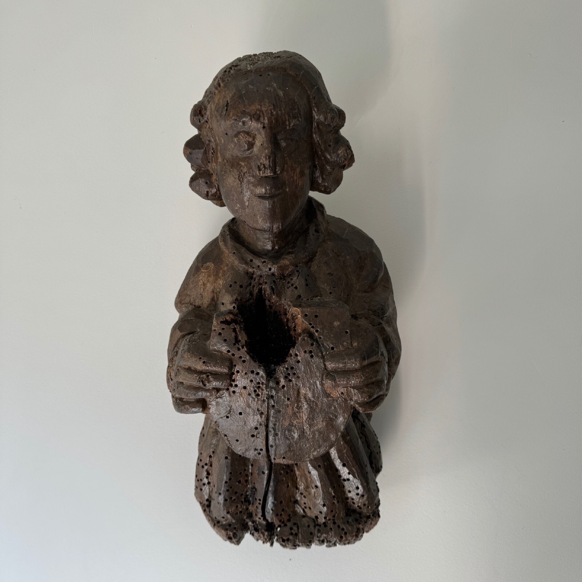 Oak Angel Executive Holder 15th Century