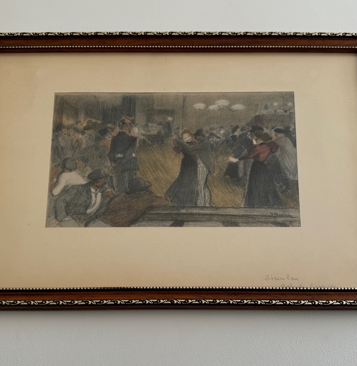 Lithographie en couleur par Théophile-Alexandre Steinlen contresignée -photo-2