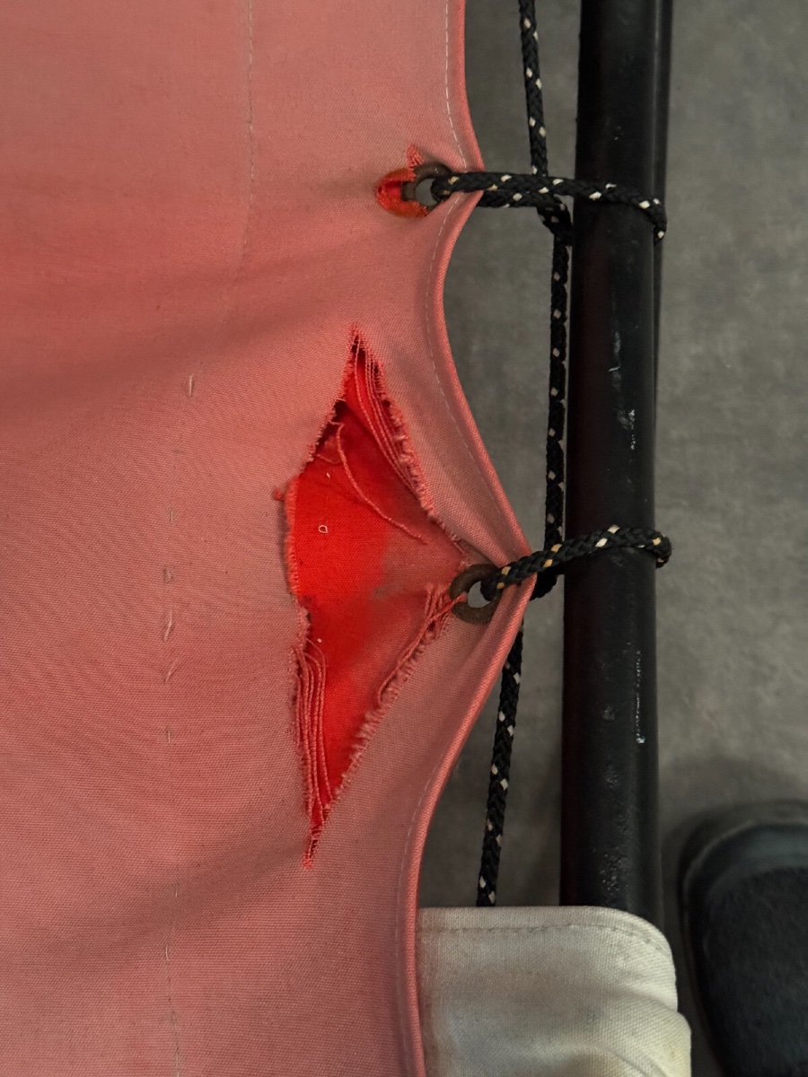 Barwa Chaise Longue In Metal And Fabric By Bartolucci And Waldheim 1960-photo-3