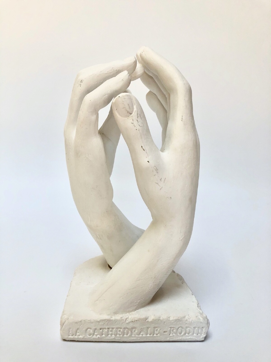 Sculpture La Cathédrale Rodin Plaster Workshop Casting