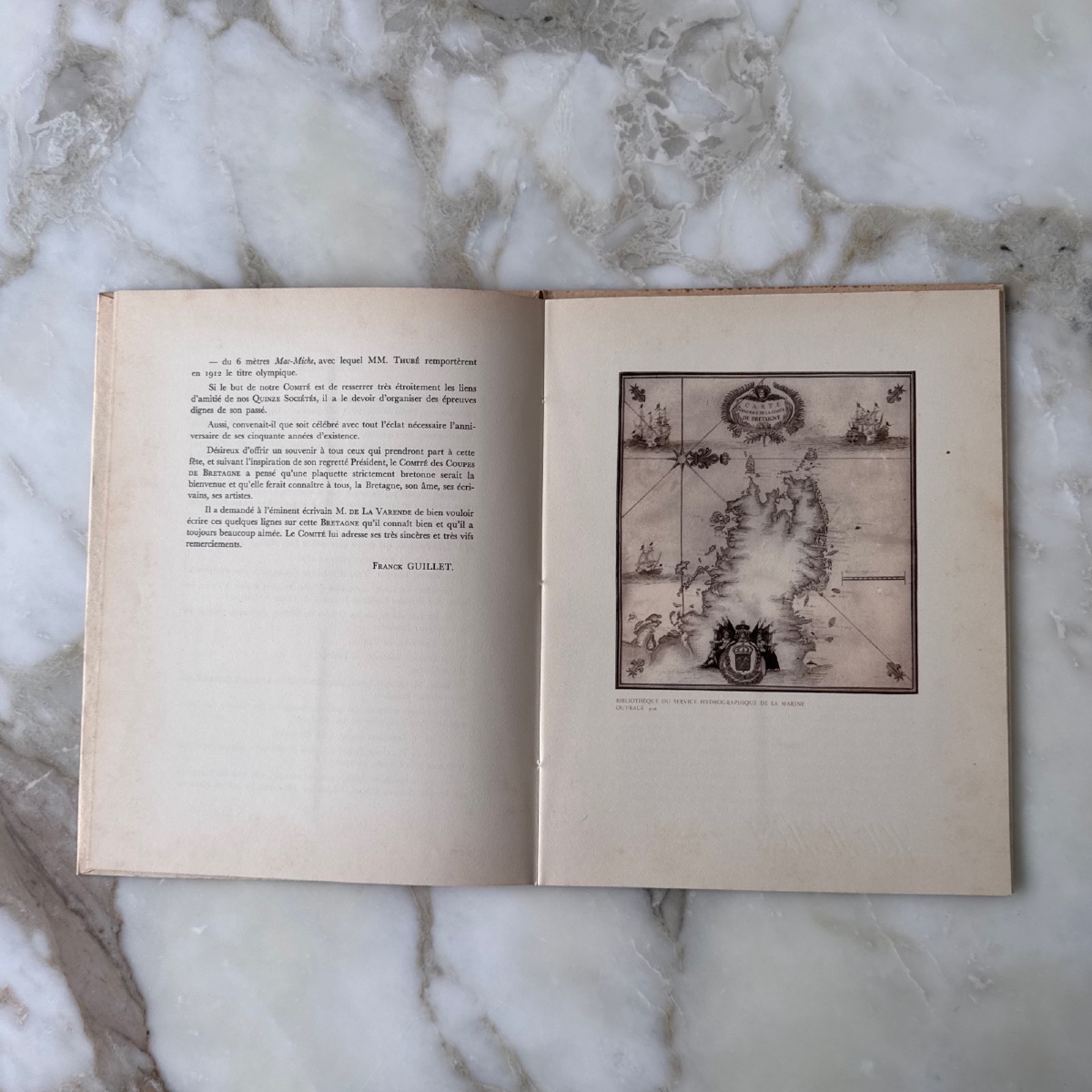 Book Mers Bretonnes By J. De La Varende Illustrations M. Méheut 1950-photo-1