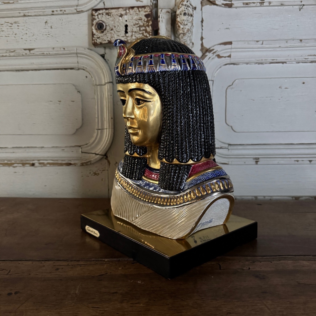 Egyptian Ceramic Sculpture By Edoardo Tasca-photo-6