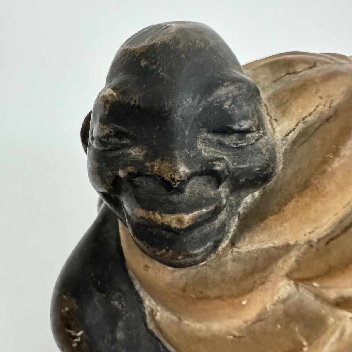 1930 Africanist Sculpture Of A Woman Holding A Bunch Of Bananas-photo-6