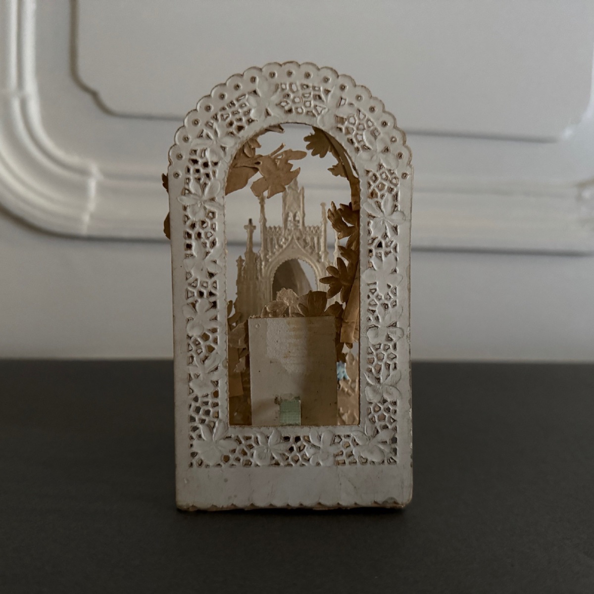 Pious Image Canivet Souvenir De Première Communion 19th Century-photo-1