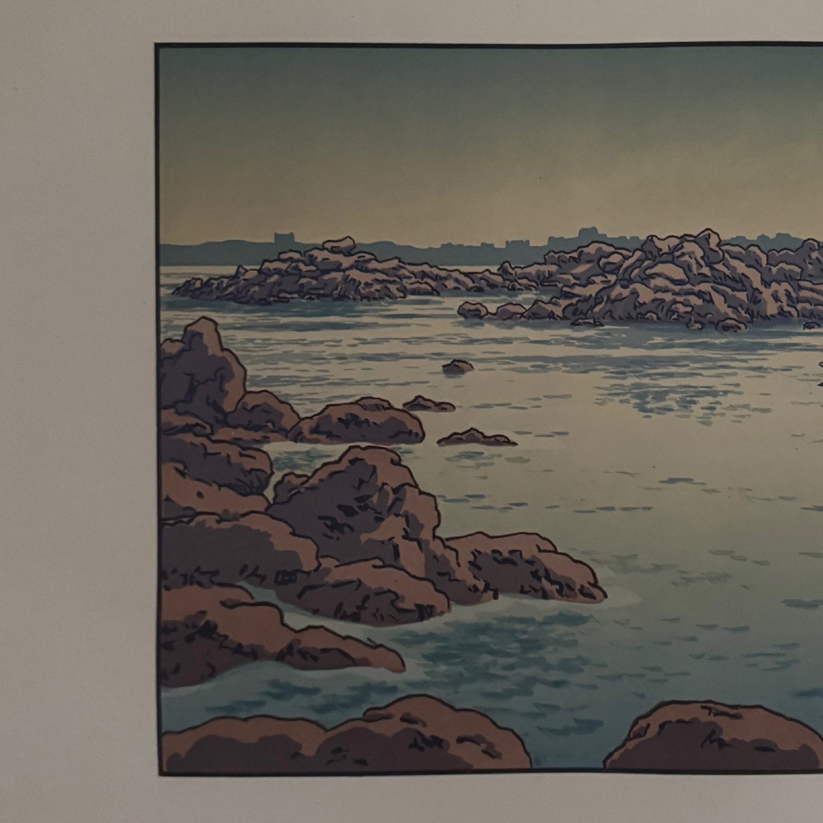 Lithograph By Henri Rivière Entrance To The Port Of Ploumanac'h-photo-5