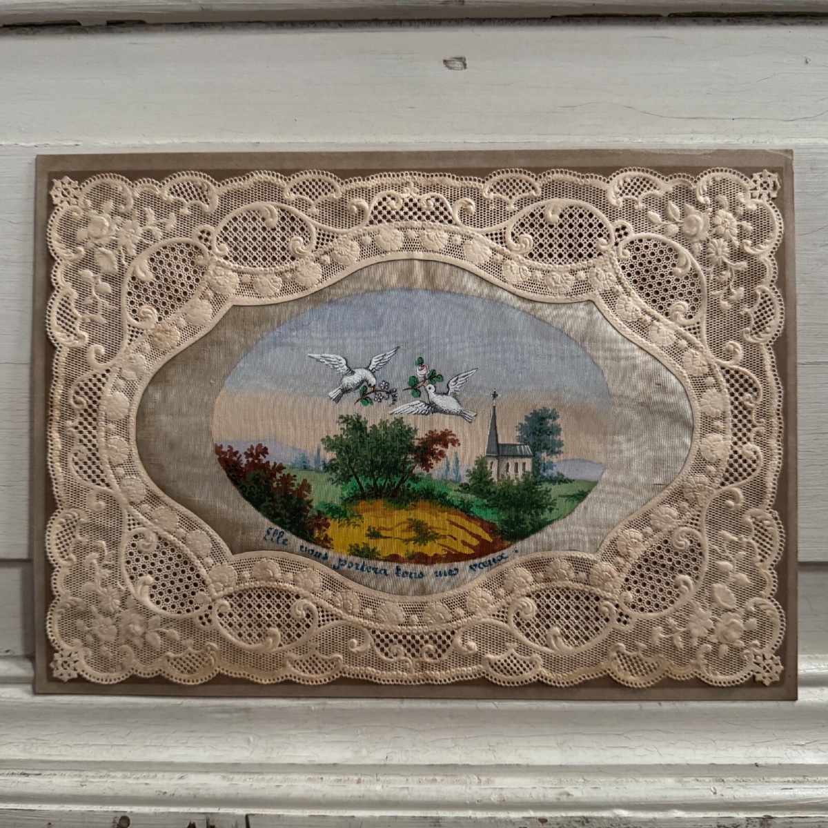 Nineteenth-century Mechanical Drainer With Painted Enhancement