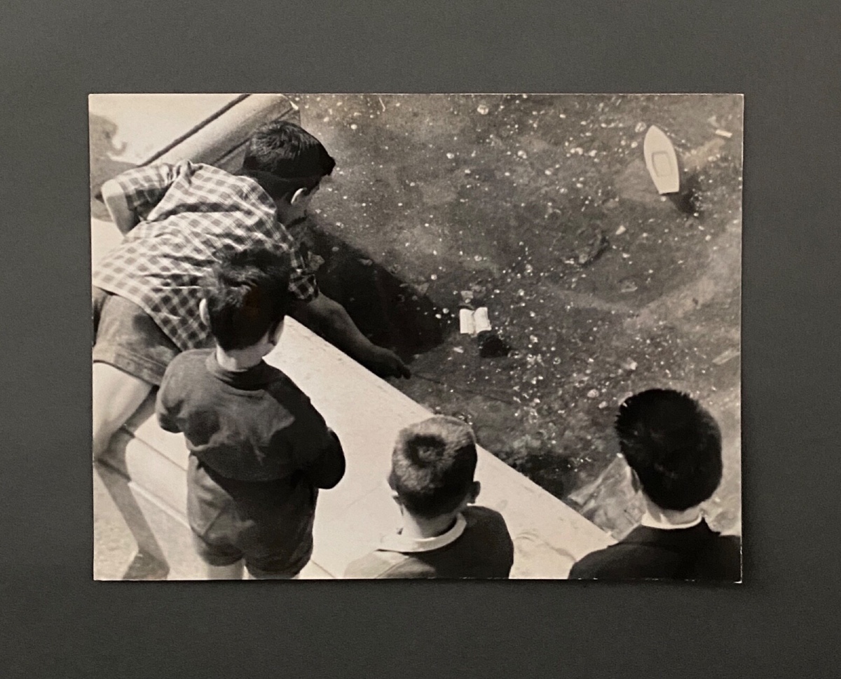 Silver Print Bernard Darot XXe Jeu d'Enfants