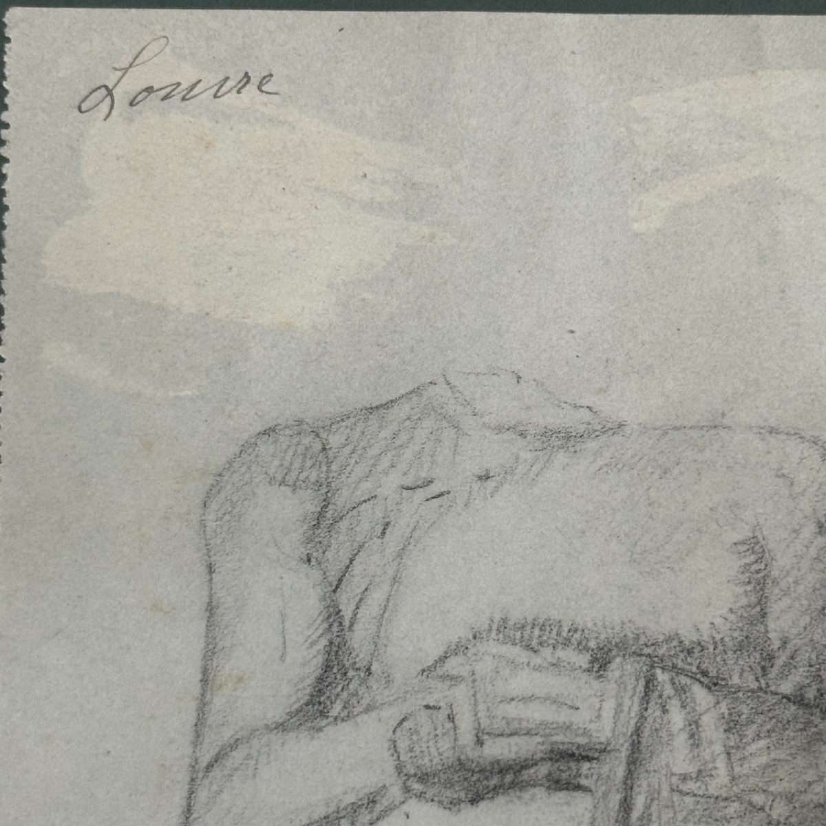 Drawing Of Chaldean Statue Found At Tello By M. De Sarzec-photo-3