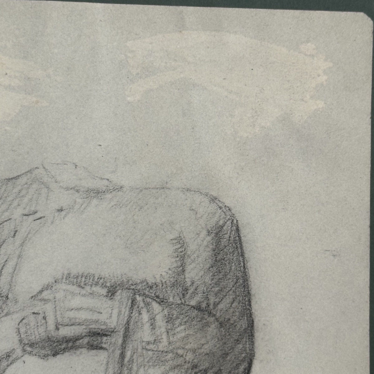Drawing Of Chaldean Statue Found At Tello By M. De Sarzec-photo-4