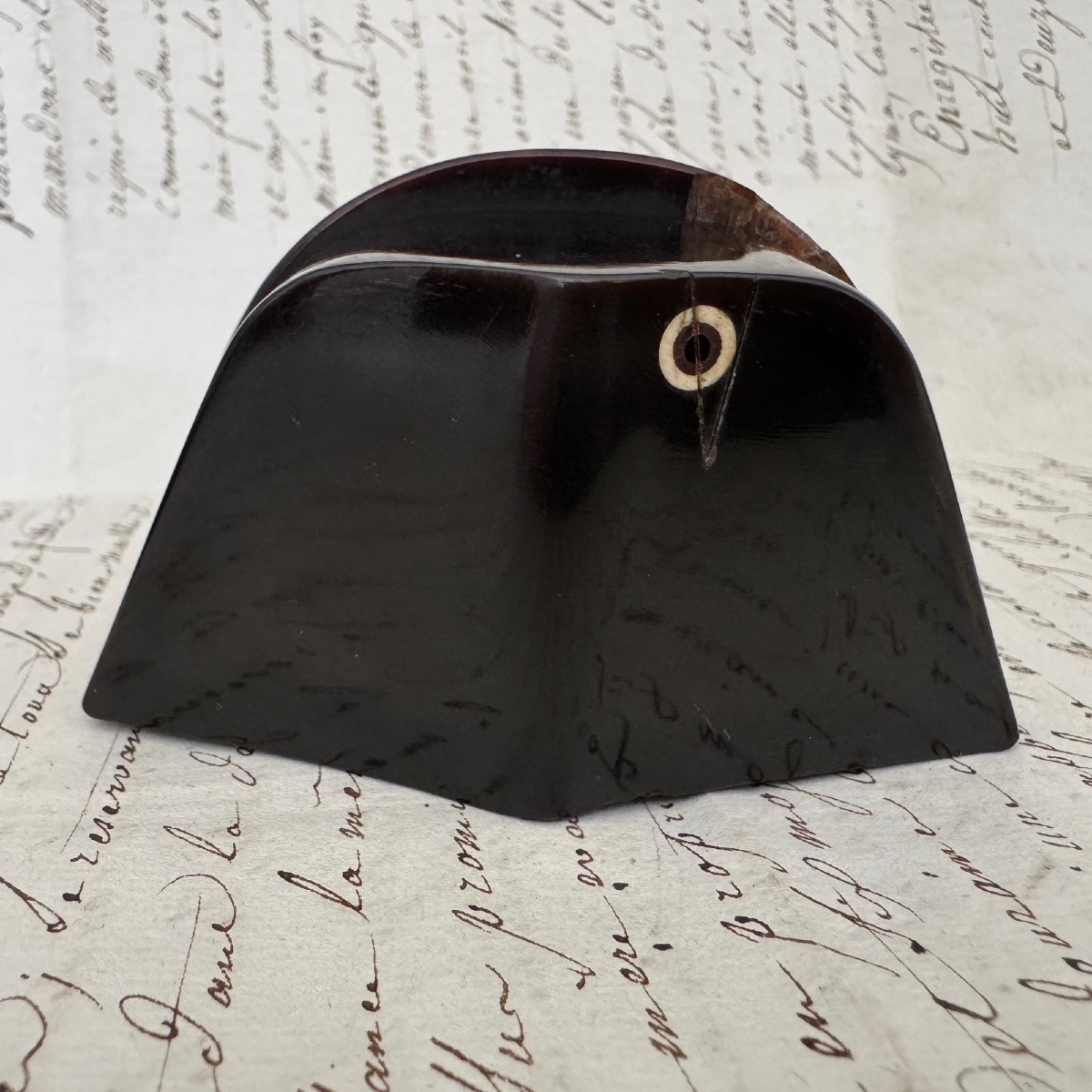 Napoleon Bonaparte Horn Snuffbox First Half 19th Century