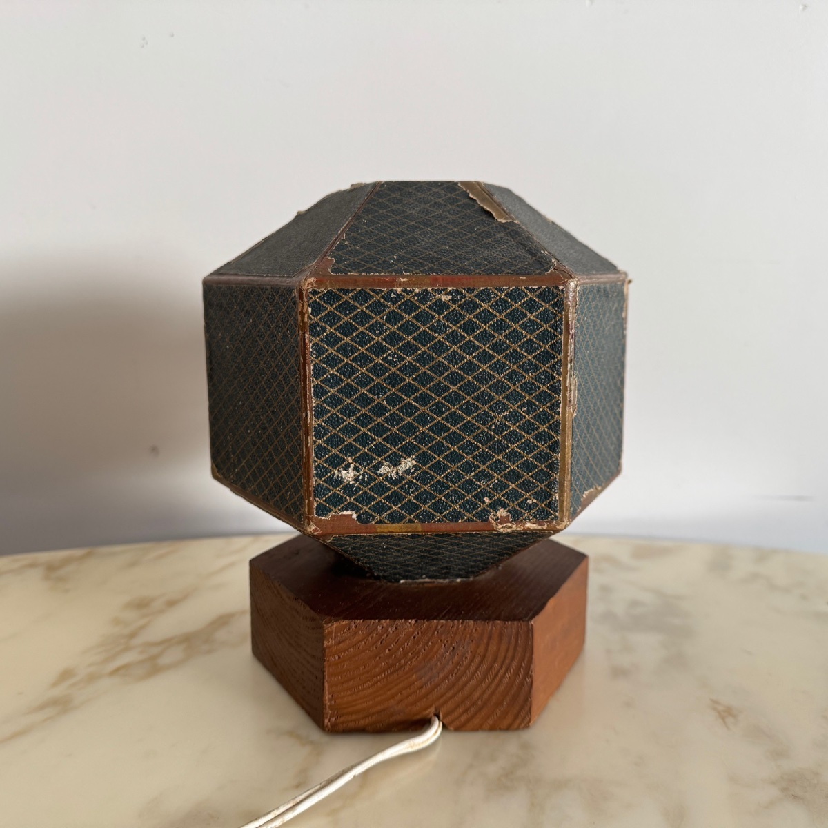 Lampascope hexagonale lanterne magique Alphose Giroux XIXe -photo-1