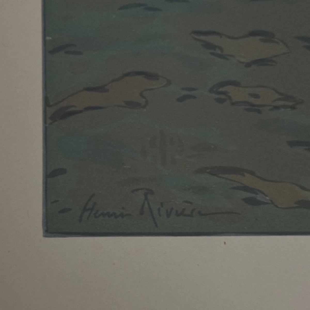 Lithographie par Henri Rivière La Féérie des Heures - Les Derniers Rayons-photo-4