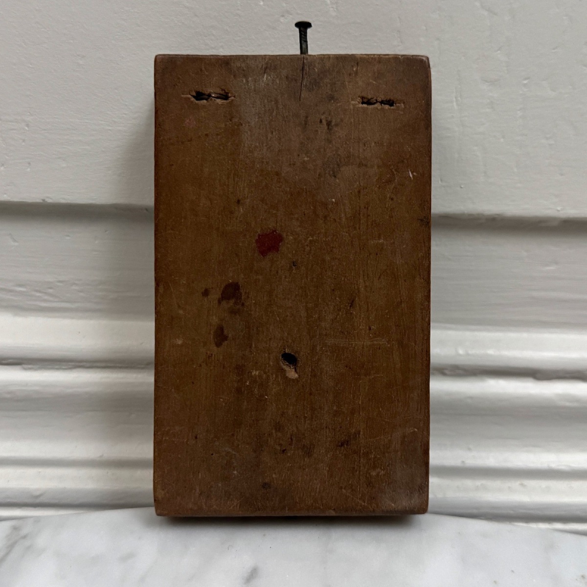 Cadran solaire de poche portatif en bois XVIIIe -photo-5