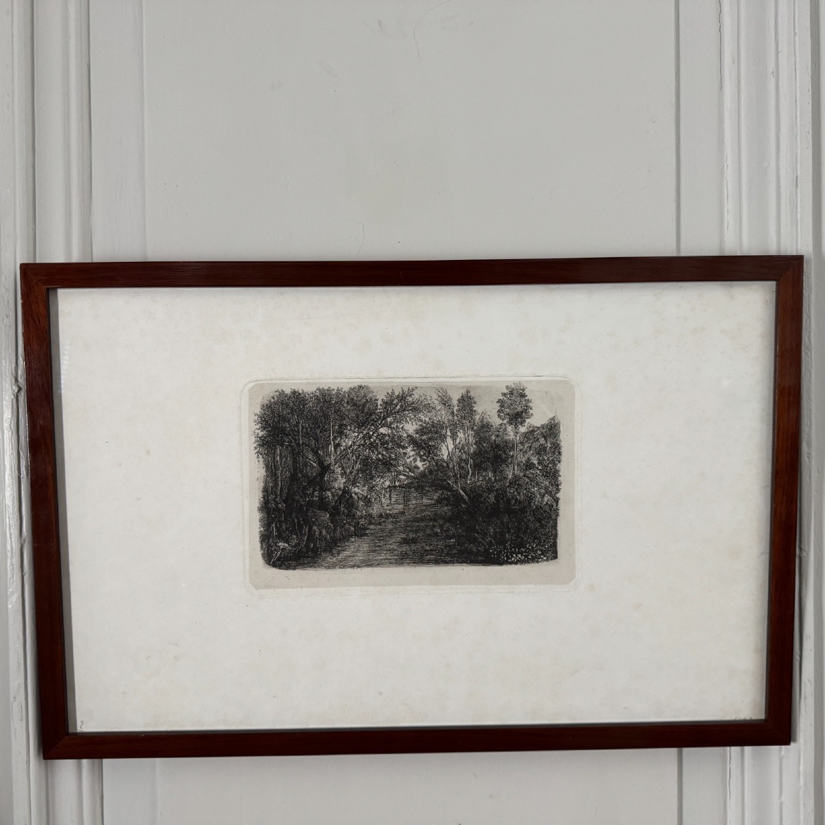 Antique Etching By Rodolphe Bresdin, -photo-2