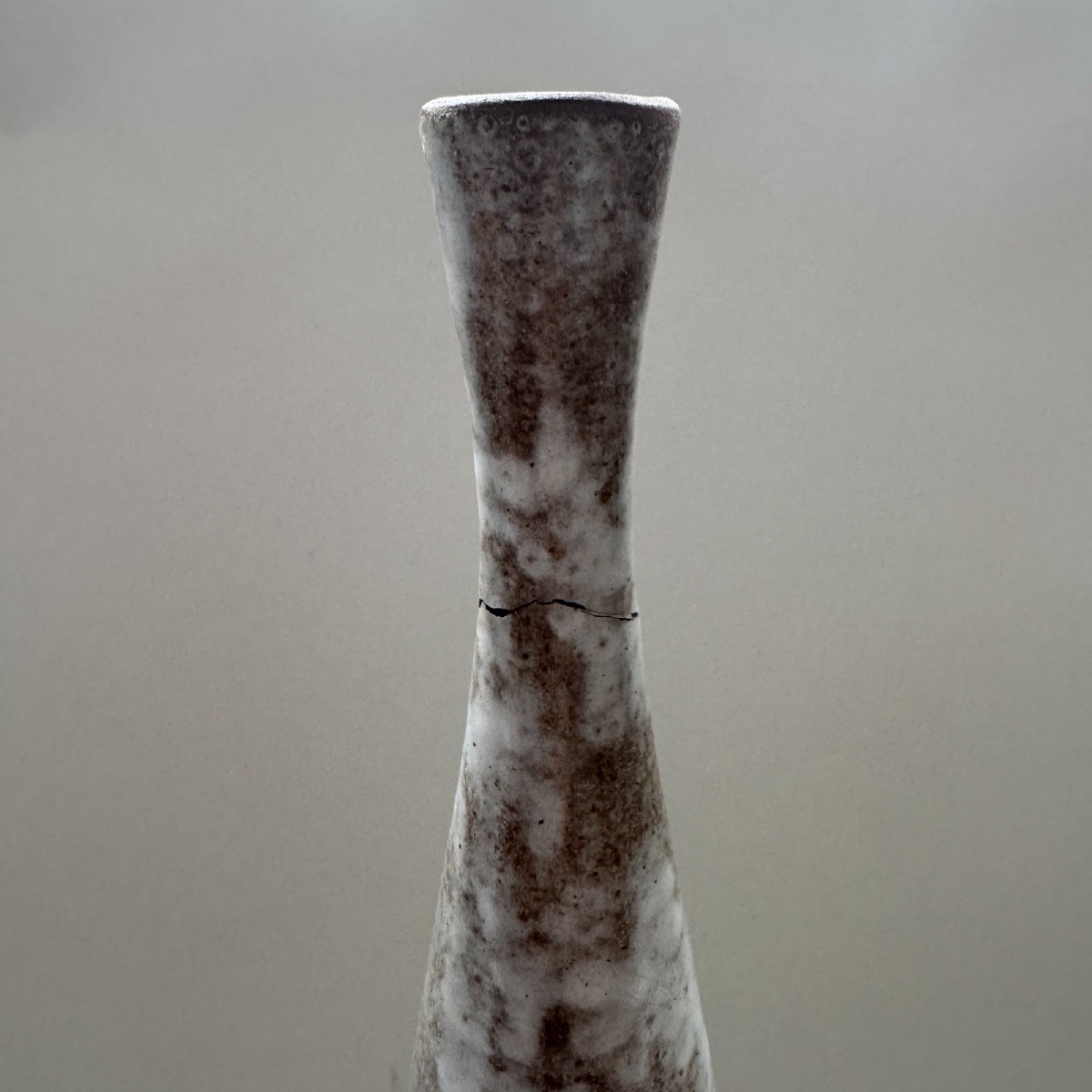 Vase bouteille par Alexandre Kostanda Vallauris céramique signée -photo-3