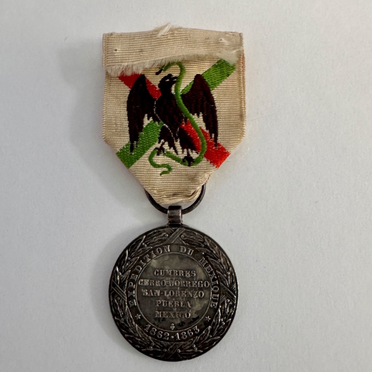 Commemorative Medal: Napoleon III, Emperor—mexican Expedition, 1862–1867 -photo-2
