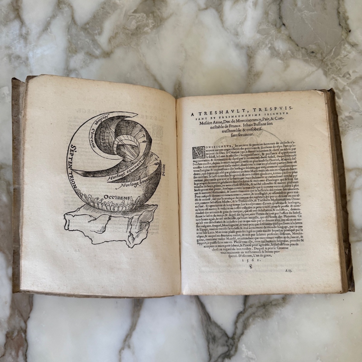 A Short Treatise On Practical Horological Geometry By Jehan Bullant, 1564 -photo-2