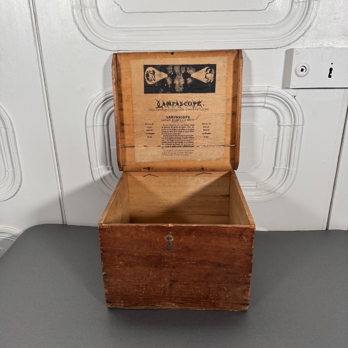 Alphose Giroux 19th-century Hexagonal Magic Lantern -photo-8