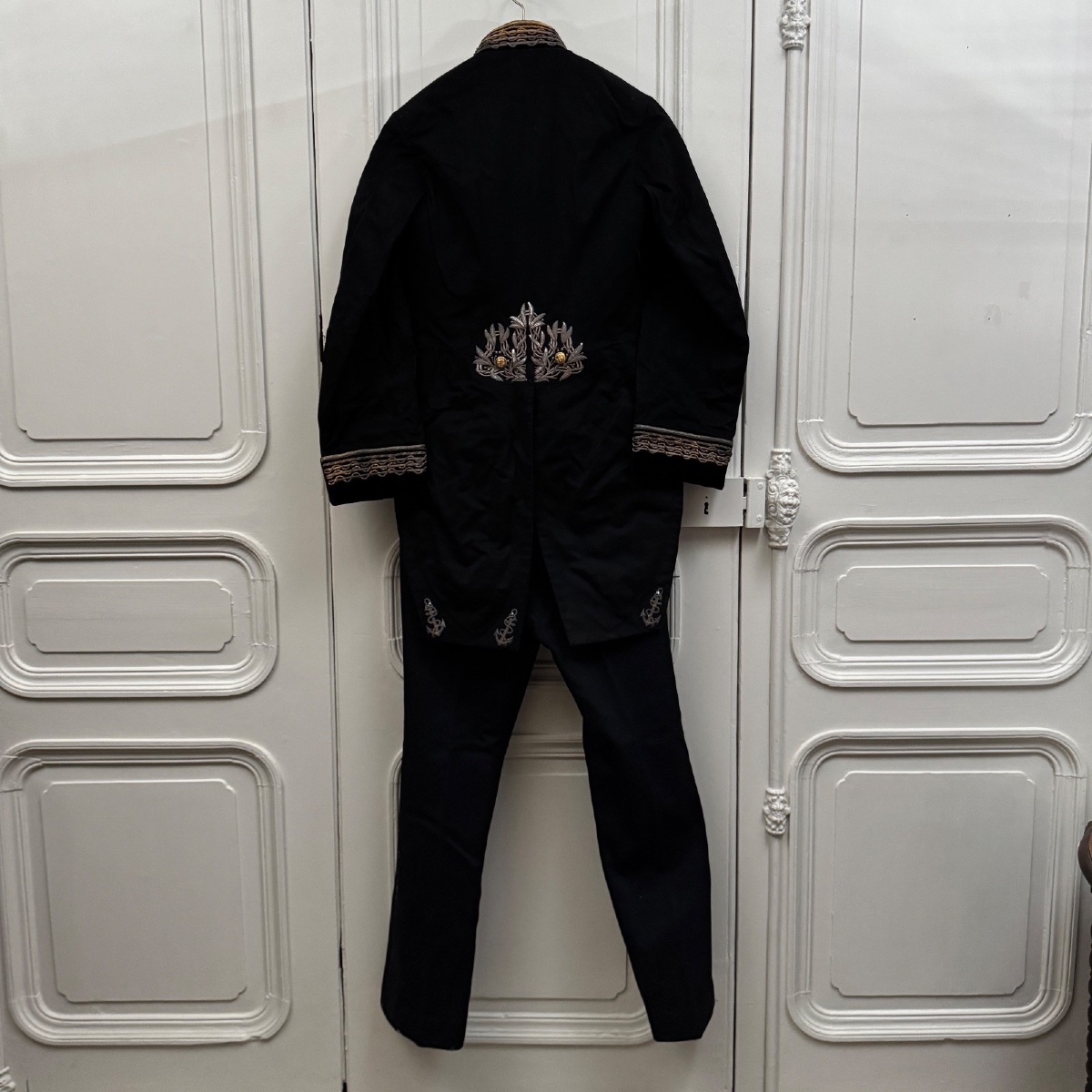 Third Republic Naval Officer's Uniform: Jacket, Pants, Vest, Belt -photo-6