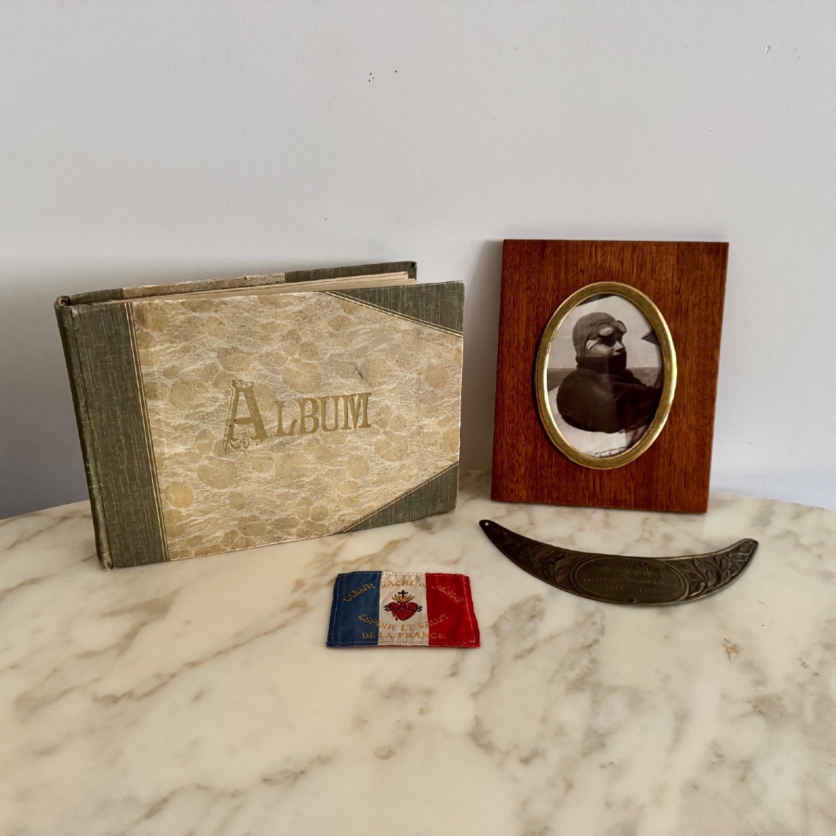Photos, Album, Pilot's Dog Tag, World War I, Diploma-photo-2
